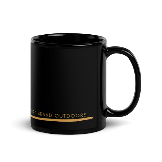 Bird Brand Outdoors Black Glossy Mug